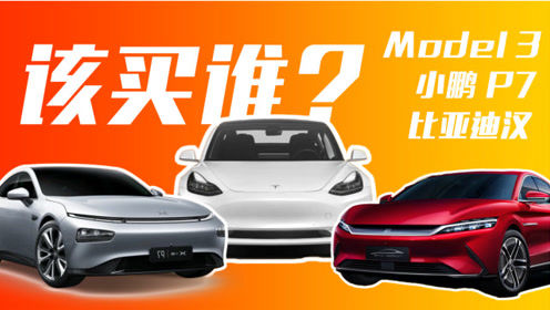Model 3 / 小鹏P7 / 比亚迪汉 30万里该买谁