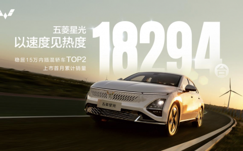 五菱星光上市首月累计销量 18294 台，超 A 实力尽显不凡