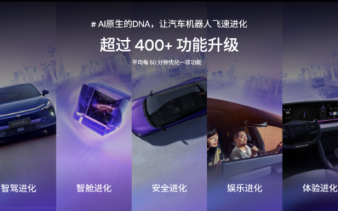 超400项功能点更新，极越01迎首次大版本软件升级