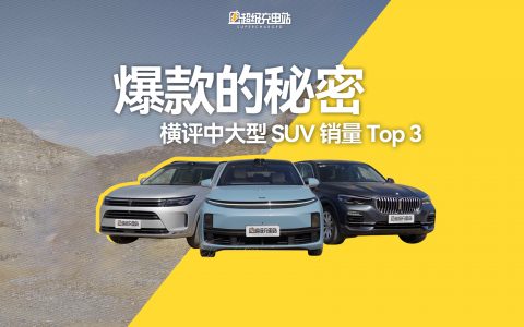 爆款的秘密：横评中大型 SUV 销量 Top 3