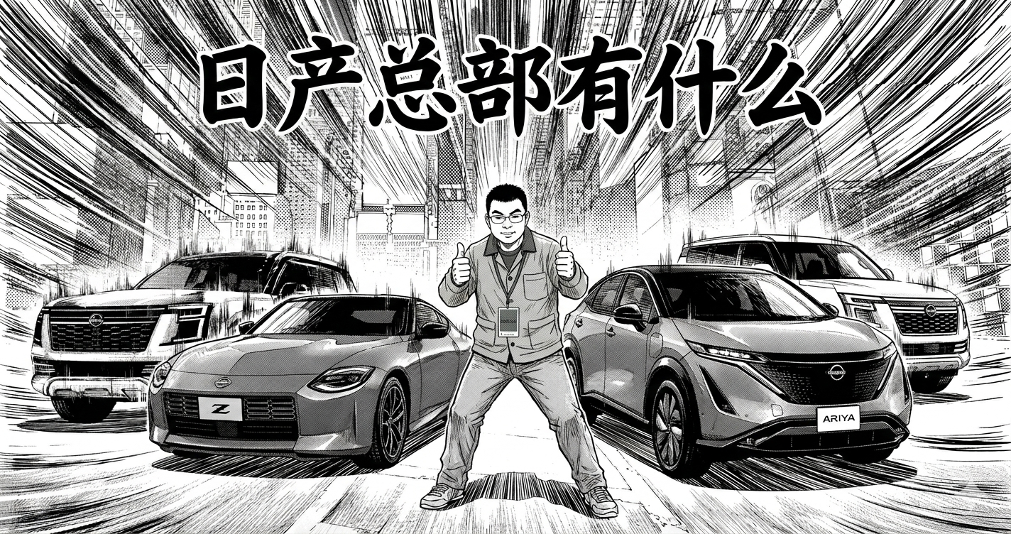 日产老家藏了多少狠货？第一视角沉浸式打卡横滨总部